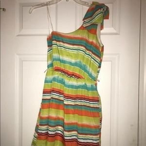 Belk one shoulder dress